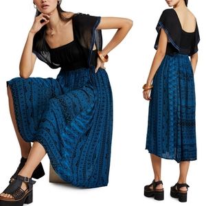 Free People In Search of Paradise Midi Dress